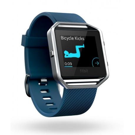 Fitbit Pulsera de Ejercicio Fitbit Blaze Azul/Gris Talla Chica - Envío Gratuito