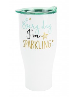 Boston Warehouse Vaso doble pared Sparkling Lid de 30 onzas - Envío Gratuito