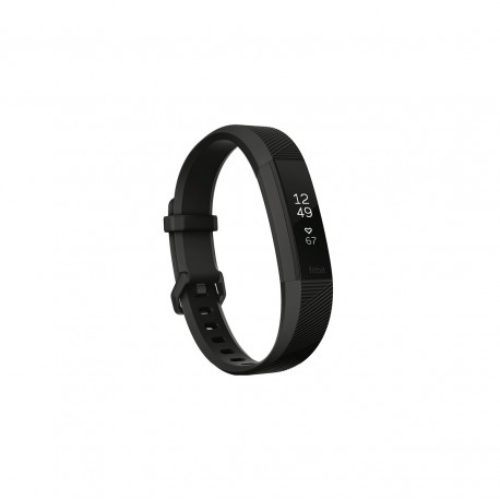 Fitbit Pulsera Alta HR Negro Mate Grande - Envío Gratuito