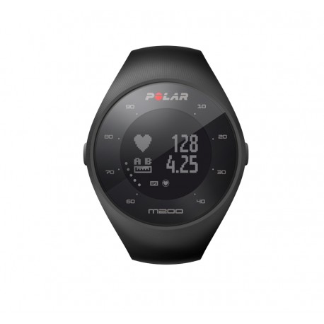 Polar Monitor de entrenamiento M200 con GPS Running Negro - Envío Gratuito