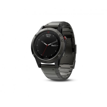 Garmin Reloj Fenix 5 Zafiro con Gris/Metal - Envío Gratuito