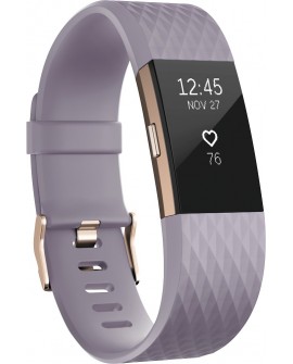 Fitbit Pulsera Charge 2 Lavanda con Rosa Chico - Envío Gratuito