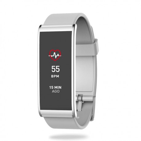 MyKronoz Monitor de ejercicio ZeFit 4 HR Blanco/Plata