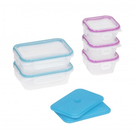 Snapware Set de tupers Total Solution On the Go 12 piezas Varios colores - Envío Gratuito