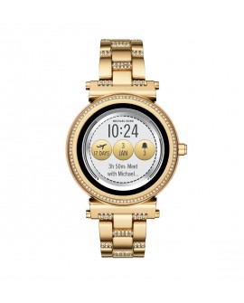 Michael Kors Smartwatch Sofie Pave Dorado - Envío Gratuito