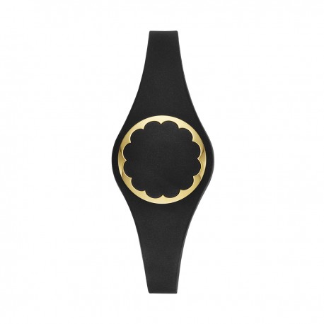 Kate Spade Pulsera Scallop Negro / Dorado - Envío Gratuito