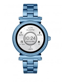 Michael Kors Smartwatch Sofie Pave Azul - Envío Gratuito