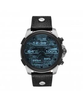 Diesel Smartwatch Full Grand Negro / Plata - Envío Gratuito