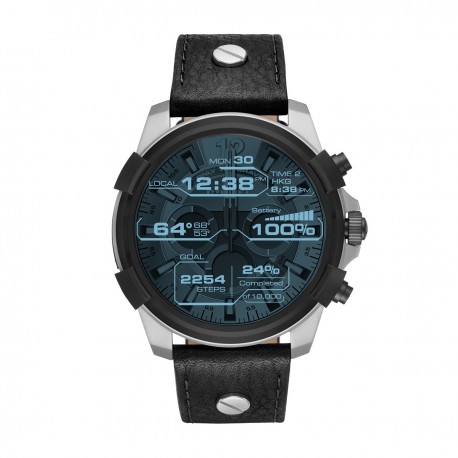 Diesel Smartwatch Full Grand Negro / Plata - Envío Gratuito