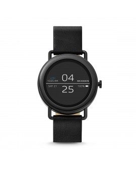 Skagen Smartwatch Falster Negro Piel - Envío Gratuito