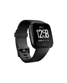 Fitbit Smartwatch Versa Aluminio Negro - Envío Gratuito