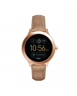 Fossil Smartwatch Q Venture Rosado/Piel
