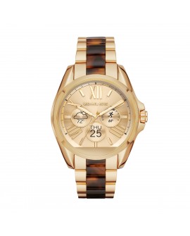 Michael Kors Réloj Access Bradshaw Tono Dorado/Café - Envío Gratuito