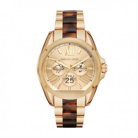 Michael Kors Réloj Access Bradshaw Tono Dorado/Café
