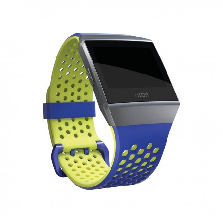 Fitbit Correa deportiva IONIC Azul/Verde Grande - Envío Gratuito