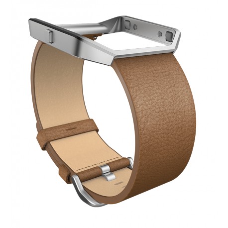 Fitbit Correa de piel para Fitbit Blaze Cafe talla Chica