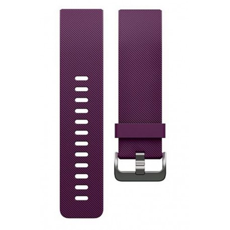 Fitbit Correa de caucho para Fitbit Blaze Talla Grande Morada
