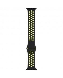 Apple Correa Apple Watch Nike 42mm Nylon Negro/Amarillo
