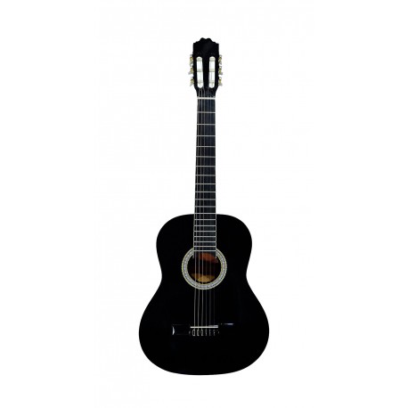 La Sevillana Guitarra clásica A 2 BK Negro - Envío Gratuito