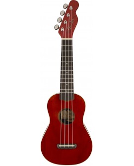 Fender Ukulele Venice Soprano Cereza - Envío Gratuito