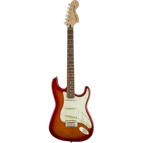 Fender Guitarra eléctrica SQ Standard Stratocaster Cereza