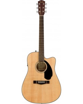 Fender Guitarra electro acústica CD-60SE Natural - Envío Gratuito