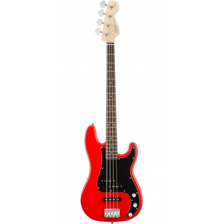 Fender Bajo eléctrico SQ Affinity series PJ Bass Racing Red Rojo