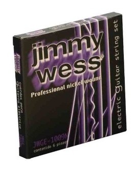 Encordado para guitarra eléctrica JimmyWess Pro Niq 09-42 - Envío Gratuito