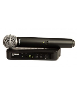 Shure Sistema inalámbrico BLX24/PG58 Negro - Envío Gratuito