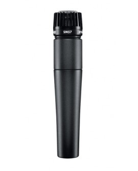 Shure Micrófono vocal profesional SM57-LC Negro - Envío Gratuito