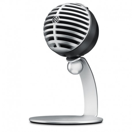 Shure Micrófono de condensador digital MV5  Plata - Envío Gratuito