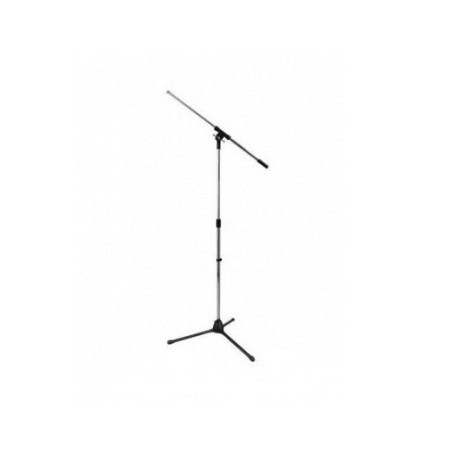 On Stage Stand de tripié para micrófono con boom Negro