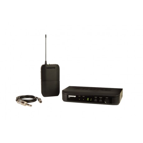 Shure Sistema inalámbrico para guitarra y bajo BLX14 Negro