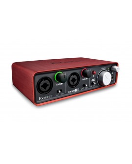 Focusrite Interfaz USB SCARLETT 2I2 000 Rojo - Envío Gratuito