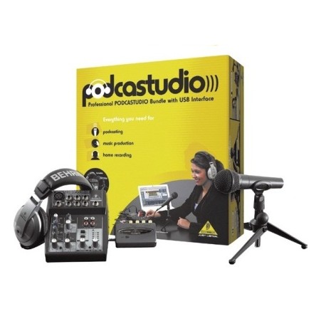 Behringer Paquete Podcastudio USB/Audio - Envío Gratuito