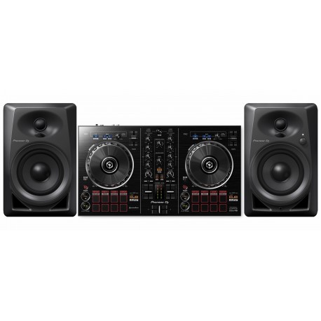 Pioneer Paquete Controlador con Monitor DDJ-RB/DM-40 Negro