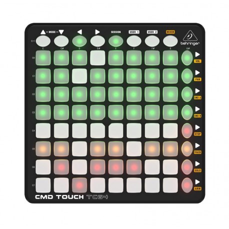 Behringer Controlador CMD TOUCH TC64 Negro - Envío Gratuito