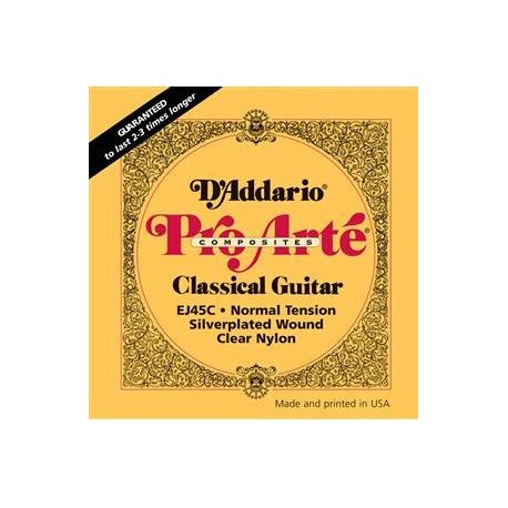 D´Addario Cuerda para Guitarra EJ-45 - Envío Gratuito