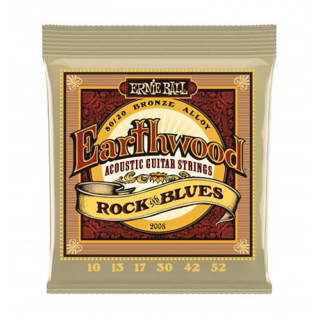 Ernie Ball Cuerda para guitarra acústica 2008 Bronce - Envío Gratuito