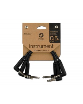 Planet Waves Cable para parcheo PW-CGTP-305 Negro - Envío Gratuito