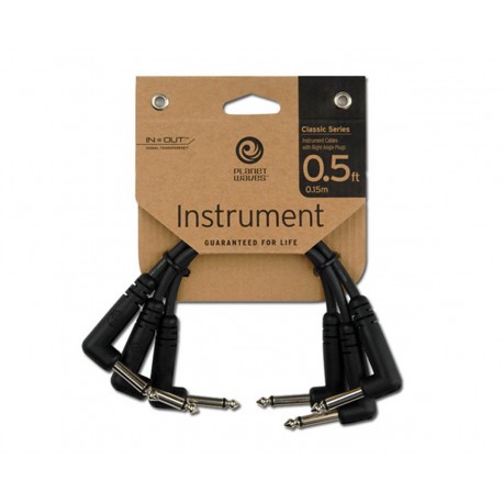 Planet Waves Cable para parcheo PW-CGTP-305 Negro - Envío Gratuito