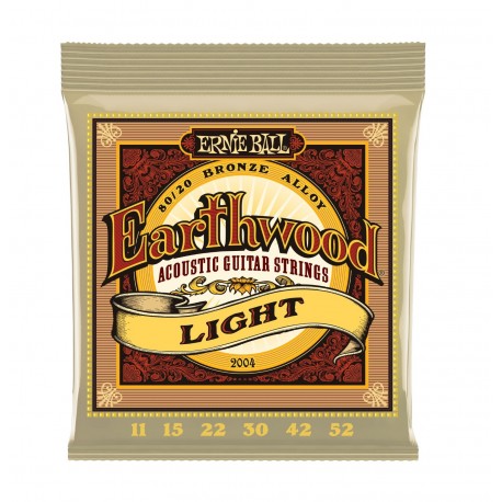 Ernie Ball Cuerda para guitarra acústica 2004 Bronce