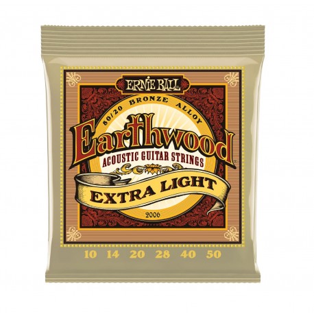 Ernie Ball Cuerda para guitarra acústica 2006 Bronce - Envío Gratuito