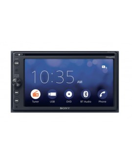 Sony Autoestéreo con bluetooth, DVD y pantalla de 6.4" XAV-AX200 Negro - Envío Gratuito