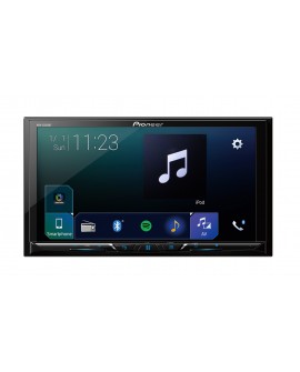 Pioneer Autoestéreo de 2 DIN con Bluetooth y pantalla de 7" AVH-Z5050BT Negro - Envío Gratuito