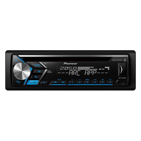 Pioneer Autoestéreo Bluetooth con CD y USB DEH-S4050BT Negro - Envío Gratuito