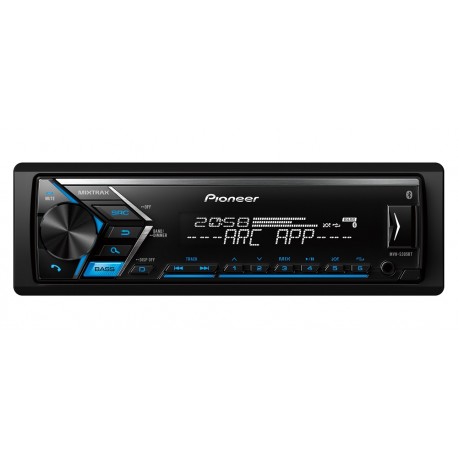 Pioneer Autoestéreo Bluetooth con USB MVH-S305BT Negro