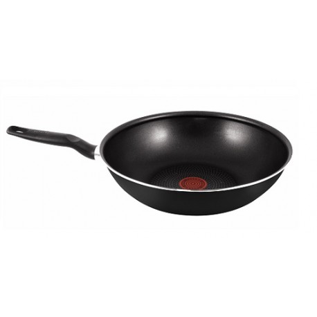 T-Fal Wok 28 cm Just/Extra Negro - Envío Gratuito