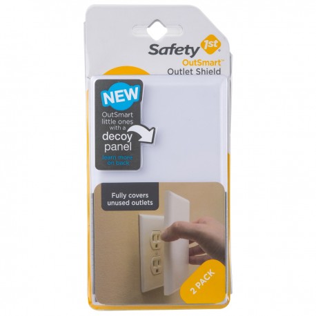 Safety Protector de enchufe Outsmart 2 pzas - Envío Gratuito