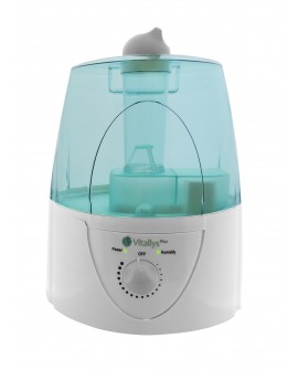 Vitallys Plus Humidificador ultrasónico de 3.5 lts y funcionamiento de 9 hrs Blanco - Envío Gratuito